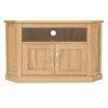 Mobel Oak Furniture Corner Television Cabinet Stand Unit   COR09C